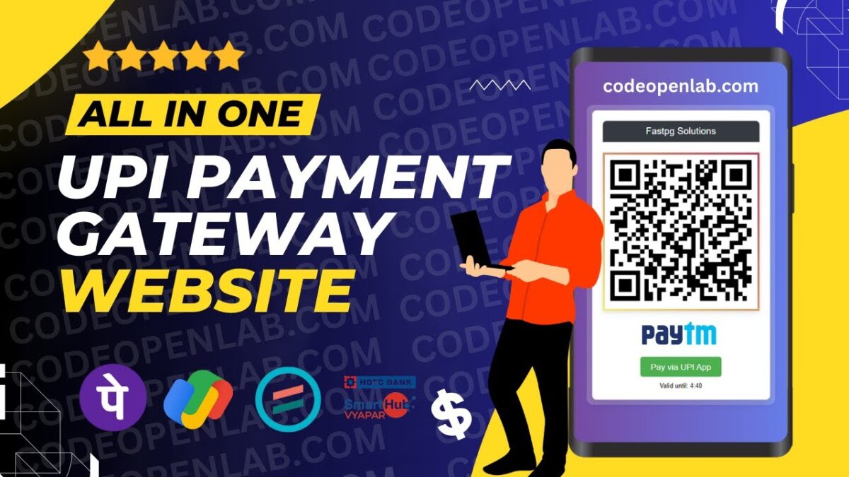 All in One UPI Payment Gateway Source Code V1 - A1viralcode