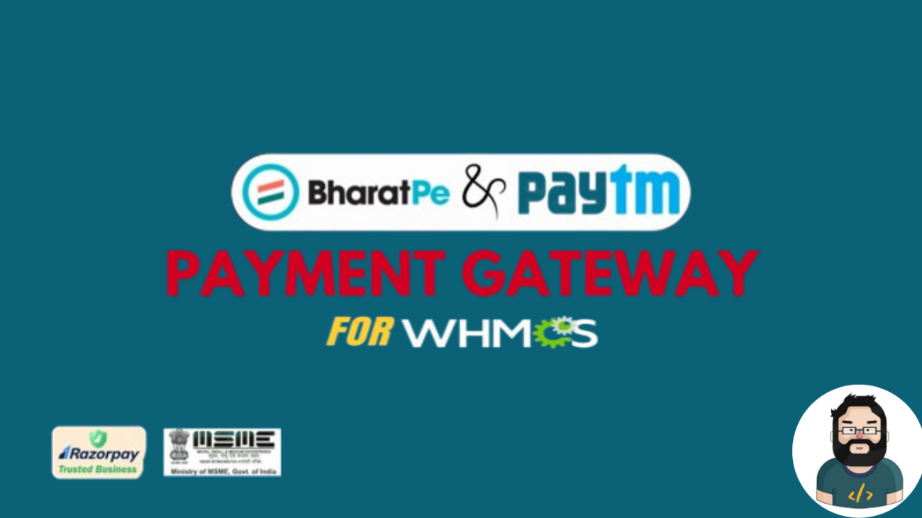 BharatPe & PayTm Payment Gateway Module Kit For WHMCS - A1viralcode